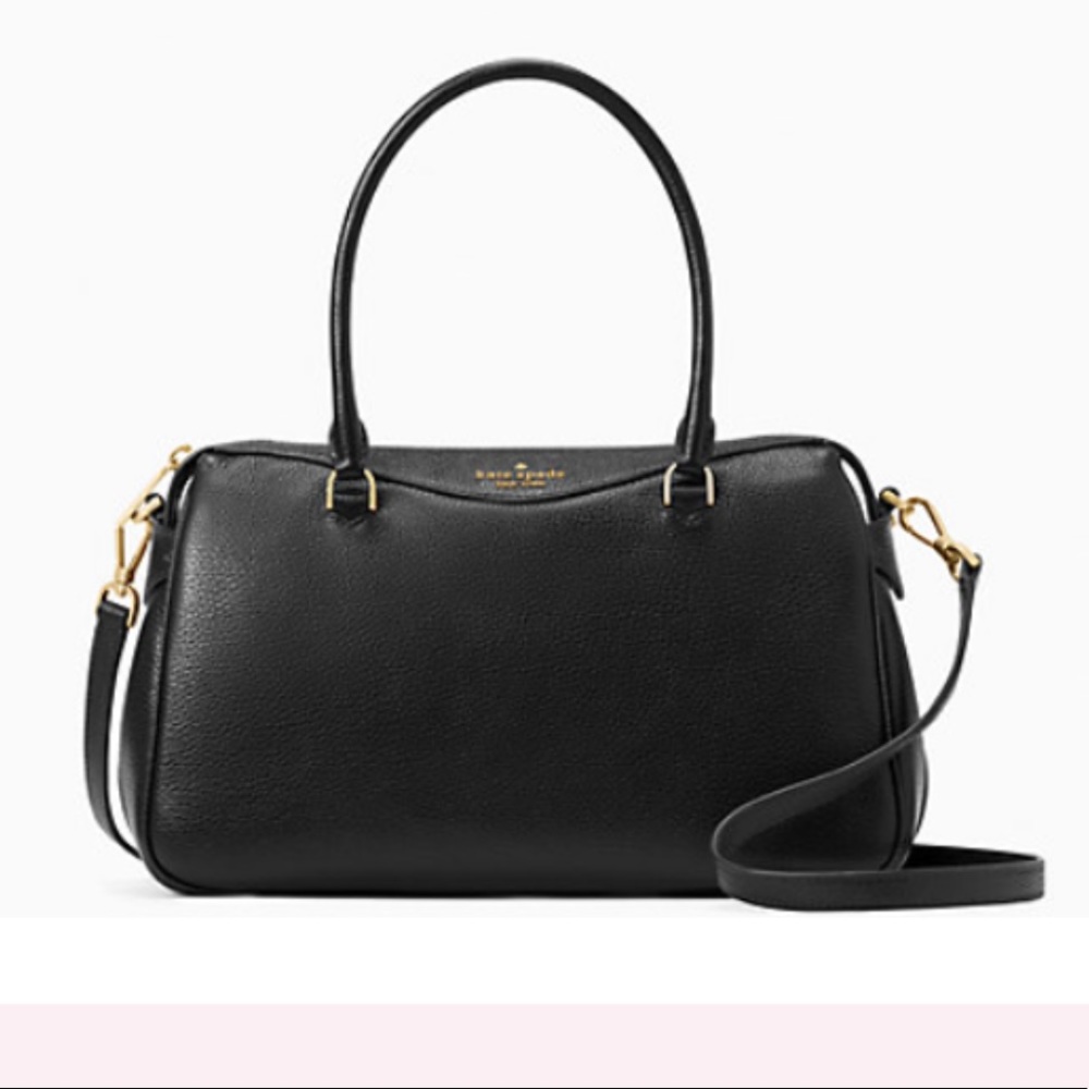 NWT Kate spade Black Mimi Satchel handbag crossbody bag - Picture 12 of 12
